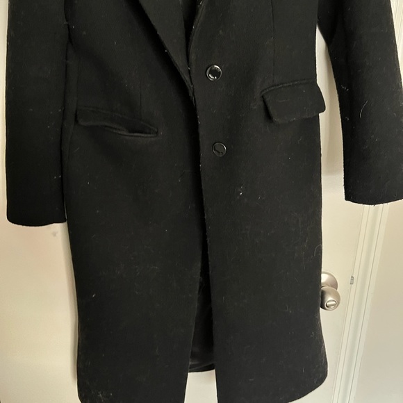 GUESS Faux-Fur Midi Coat S - Picture 7 of 12